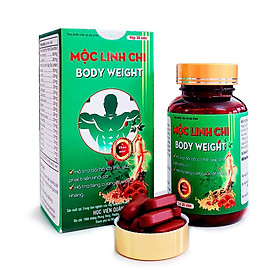 Hình ảnh Viên uống Mộc Linh Chi - Body Weight Học Viện Quân Y 30 viên hỗ trợ bồi bổ cơ thể phát triển khối cơ