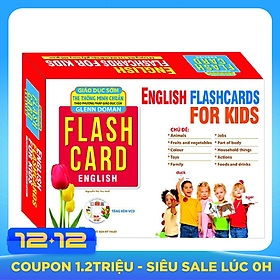 Flashcard Dạy Trẻ Theo Phương Pháp Glenn Doman - Tiếng Anh Cho Bé (Tái Bản) - Kèm CD