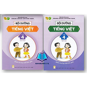 Sách - Bồi dưỡng Tiếng Việt lớp 4 Tập 1 + Tập 2 (Kết nối tri thức với cuộc sống)