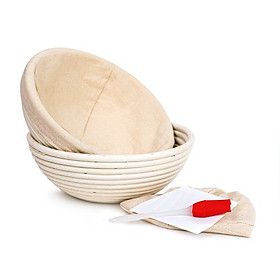 Mua Bát ủ bột - Dụng cụ làm bánh - Chất liệu mây tự nhiên  an toàn