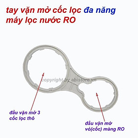 Mua Tay vặn cốc lọc nước và màng lọc ro đa năng