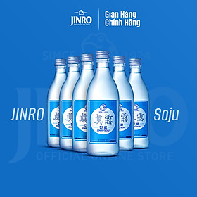 [CHÍNH HÃNG] Soju Hàn Quốc JINRO (Combo 06 chai - Tự chọn vị) - 360ml (Nhập khẩu từ Hàn Quốc)