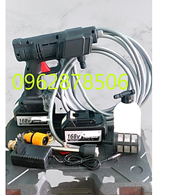 Mua máy xịt rửa xe pin 168v 10cell