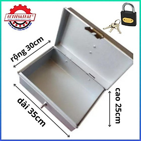 Mua Thùng tôn sinh viên  thùng đựng quần áo  sách vở  đồ dùng cá nhân KT 35 x 30 x 25 cm