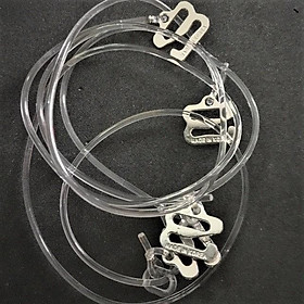 Dây quai áo lót ngực nhựa dẻo trong suốt bền đẹp K78