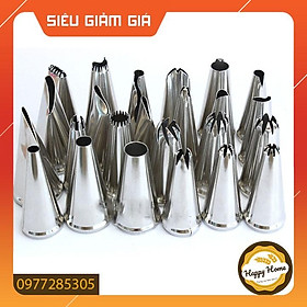 Đui trang trí bánh kem bằng thép không gỉ 304- CHẤT LƯỢNG CAO