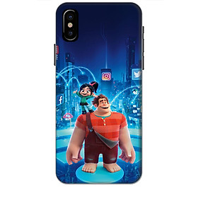 Ốp lưng dành cho điện thoại IPHONE XS hình Big Hero Mẫu 01