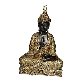 Buddha Figurine Statue Sculpture Ornament for Tabletop Home Decor