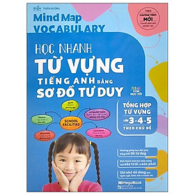 Mind Map Vocabulary - Học Nhanh Từ Vựng Tiếng Anh Bằng Sơ Đồ Tư Duy (Tổng Hợp Từ Vựng Lớp 3-4-5 Theo Chủ Đề)