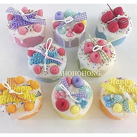 Mua Nến Thơm Bánh Sinh Nhật Màu Pastel Mix Topping Nhiều Hương Thơm  Quà Tặng Ý Nghĩa - Dory Lab