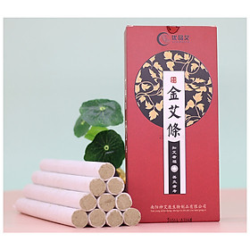 Mua Nhang Ngải cứu nhung 10 năm nguyên chất  hỏa lực tốt  lâu rụng tàn.Hộp 10 điếu ngải nhung cao cấp sử dụng trong châm cứu