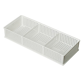 Mua Khay đựng vật dụng chia ngăn dạng lưới màu trắng nội địa Nhật Bản