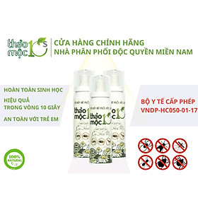 Mua Diệt côn trùng gián  kiến  kiến ba khoang  muỗi  ruồi  mối  mọt 100% Sinh học Thảo mộc 10s Chai xịt 100ml An toàn cho sức khỏe em bé và người già   đã được Bộ Y tế cho phép lưu hành