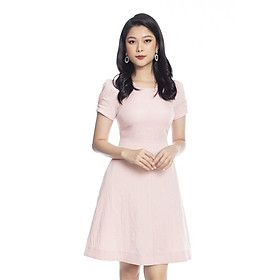 Đầm xòe tay ngắn cổ tròn KK105-29 K&K Fashion