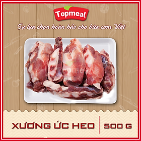 HCM - Xương ức heo 500g - Thích hợp với các món canh, hầm, rang, xào chua