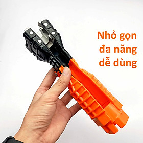 Mua Dụng cụ sửa nước chuyên dụng 18 trong 1 Kapusi  tháo ống gãy  vặn xi phông  mở đầu chờ  cắt gọt