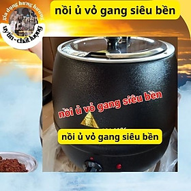 Mua Nồi ủ trân châu dung tích 10L vỏ nhựa và vỏ gang - Hàng Nhập Khẩu - Bảo hành 12 tháng
