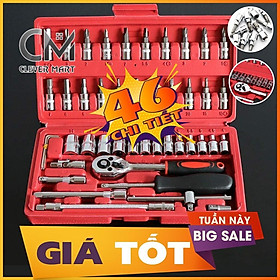 Mua Bộ dụng cụ mở bu lông ốc vít   Sửa Chữa Ô Tô Xe Máy   đa năng 46 chi tiết ( 46 món )