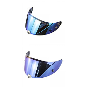 2 Pack Motorcycle Helmet Visor Lens for HJ-26 RPHA11 RPHA70 PC Visor Lens