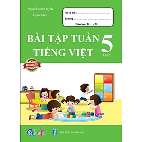 Bài tập tuần TIẾNG VIỆT 5 tập 2