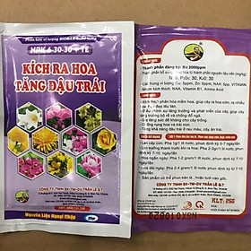 Phân Bón Kích Thích Ra Hoa 6-30-30 Dùng Cho Cây Hoa, Cây Ăn Trái Dạng Gói 25G