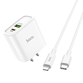Mua Bộ Sạc Nhanh HOCO C57 Cho IPHONE PD - QC 3.0. Hàng Chính Hãng