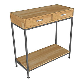 Mua Bàn console trang trí COGI mặt gỗ khung sắt Juno sofa CSTCT038 80x35x80 cm nhiều màu lựa chọn