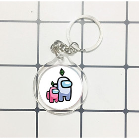 Set 2 Móc khoá trong Among Us