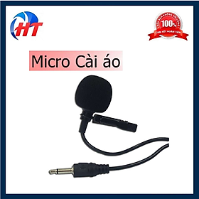 Micro cài áo giắc cắm 3.5mm cho laptop/ máy tính bàn/ điện thoại - HT