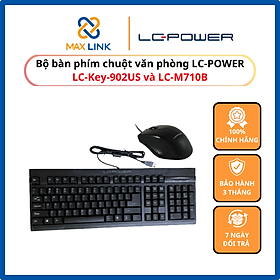 Mua Bộ bàn phím chuột văn phòng LC-POWER LC-Key-902US và LC-M710B Hàng chính hãng