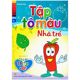 Tập Tô Màu Nhà Trẻ - Thực Vật (2022)