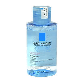 Nước tẩy trang làm sạch sâu dành cho da dầu nhạy cảm - La Roche-Posay Micellar Water Ultra Oily Skin 100ml