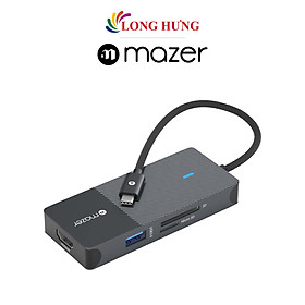 Mua Cổng chuyển đổi Mazer Infinite.Multimedia Pro Hub 7-in-1 Type-C M-UC2MULTI7002 - Hàng chính hãng