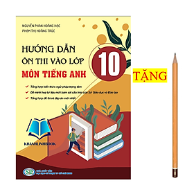 Hình ảnh Sách - Hướng dẫn Ôn thi vào lớp 10 môn Tiếng Anh 2024 (KP)