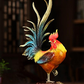 Tượng Gà Trống Decor Tân Cổ Điển Cao Cấp TUONG15.