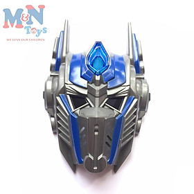 Mặt nạ Transformer có nhạc đèn hóa trang trung thu, halloween