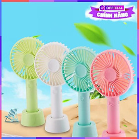 Mua Quạt Mini  Vouller Cầm Tay Cute Siêu Mát  Có Giá Đỡ - Hàng Chính Hãng