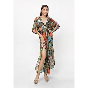 Đầm Maxi Cotton Hoa Luna Llena LN114NP1-BL