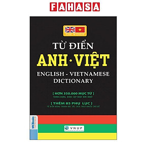 Sách - Từ Điển Anh-Việt (Tái Bản 2025)