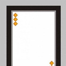 Mua GƯƠNG 2 LỚP ĐẸP CHỮ NHẬT VIỀN NÂU 700X500