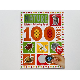 100 Nature Words Sticker Activity- Miếng Chủ Đề 100 Từ Vựng Về Thiên Nhiên Cho Bé.
