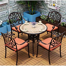 Mua Bàn ghế ngoài trời - Bàn sân vườn BV16 Linhlandecor ( Giá bàn chưa ghế)