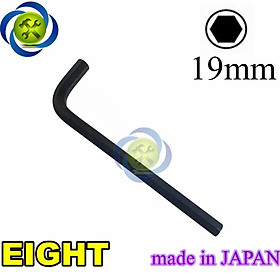 Mua Lục giác chữ L 19mm JAPAN Eight 008-19 loại 2 đầu bằng kích thước 19mm x 70mm x 280mm
