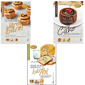 Ảnh bìa Bộ Sách Kỹ Thuật Làm Bánh Ngọt (Bộ 3 Cuốn)