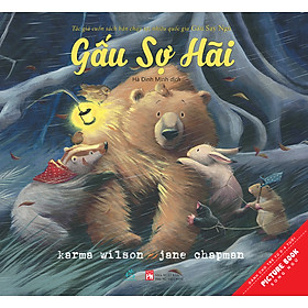 Sách tranh song ngữ Gấu sợ hãi - Ehomebooks