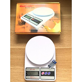 Mua Cân điện tử mini 7kg cân bột làm bánh chính xác từng gram tặng kèm 2 viên pin mã cân SF400
