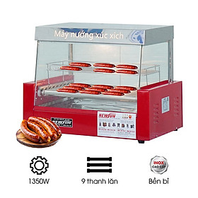 Mua Máy nướng xúc xích 9 thanh CY-9 (kính vuông) NEWSUN - Hàng chính hãng