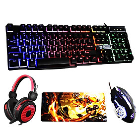 Mua Combo Phím R8 1822 + Tặng Chuột Game  Tai Nghe YL902 Và Lót Chuột Hình Game S1 (giao mẫu ngẫu nhiên) - HÀNG CHÍNH HÃNG