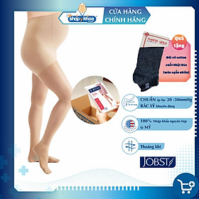 Vớ y khoa bầu JOBST UltraSheer - Siêu mỏng, màu da, kín ngón, 20-30mmHg, giãn tĩnh mạch chân (tất y khoa)