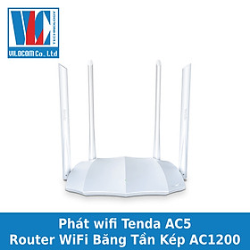 Mua Router Wifi Chuẩn AC1200 Tenda AC5 V3